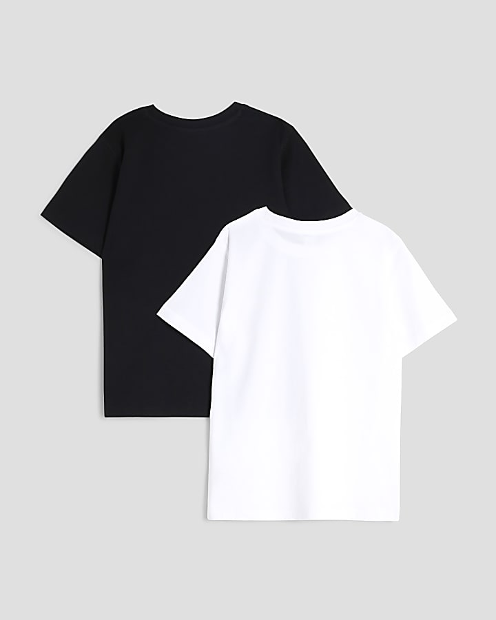 White RI t-shirt 2 pack