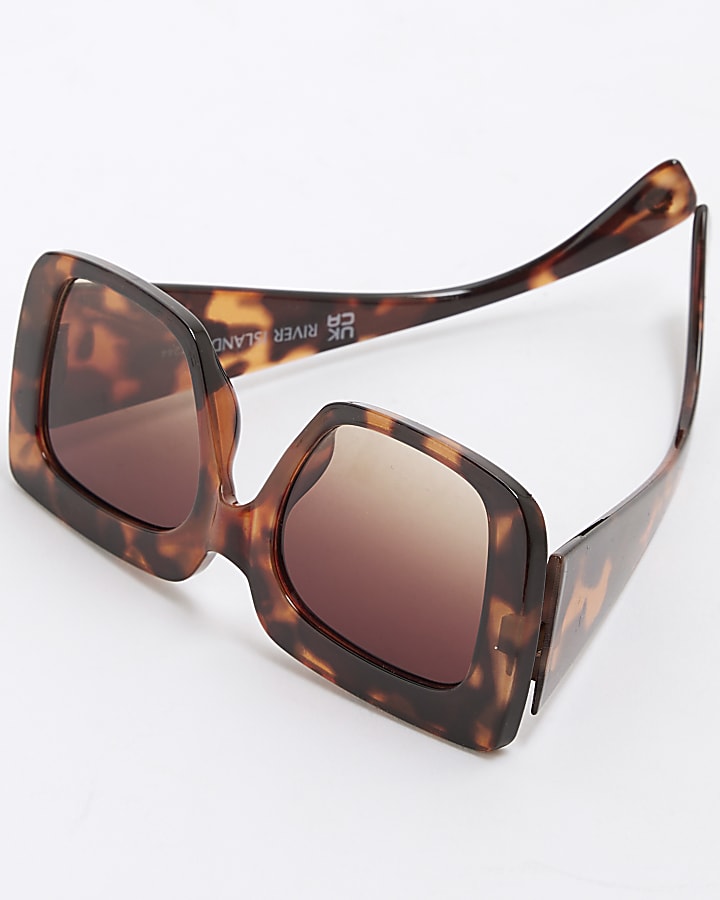 Mini Girls Brown Tortoiseshell Sunglasses