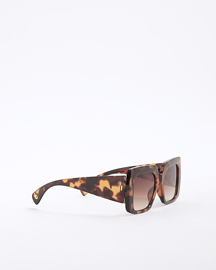 Mini Girls Brown Tortoiseshell Sunglasses