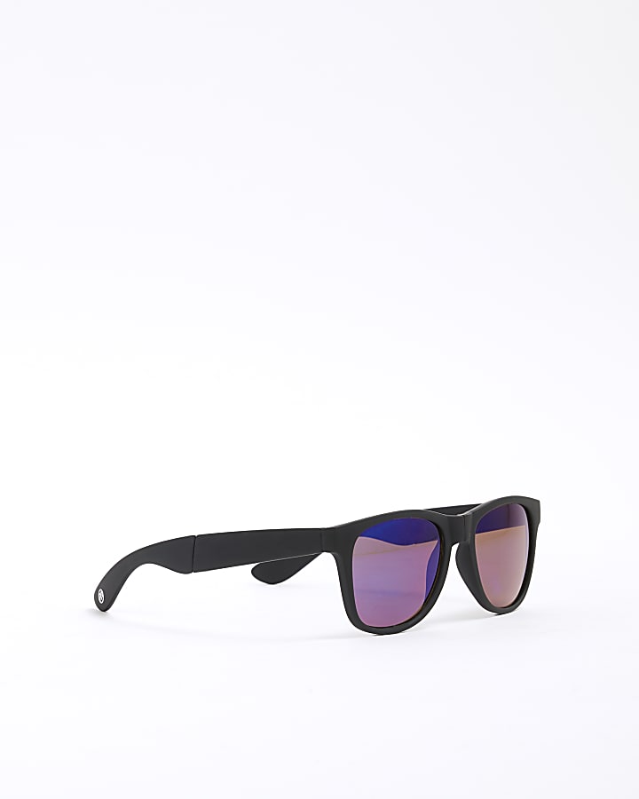 Mini Boys Black Foldable Wayfarer Sunglasses