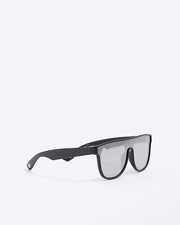 Mini Boys Black Mirror Visor Sunglasses