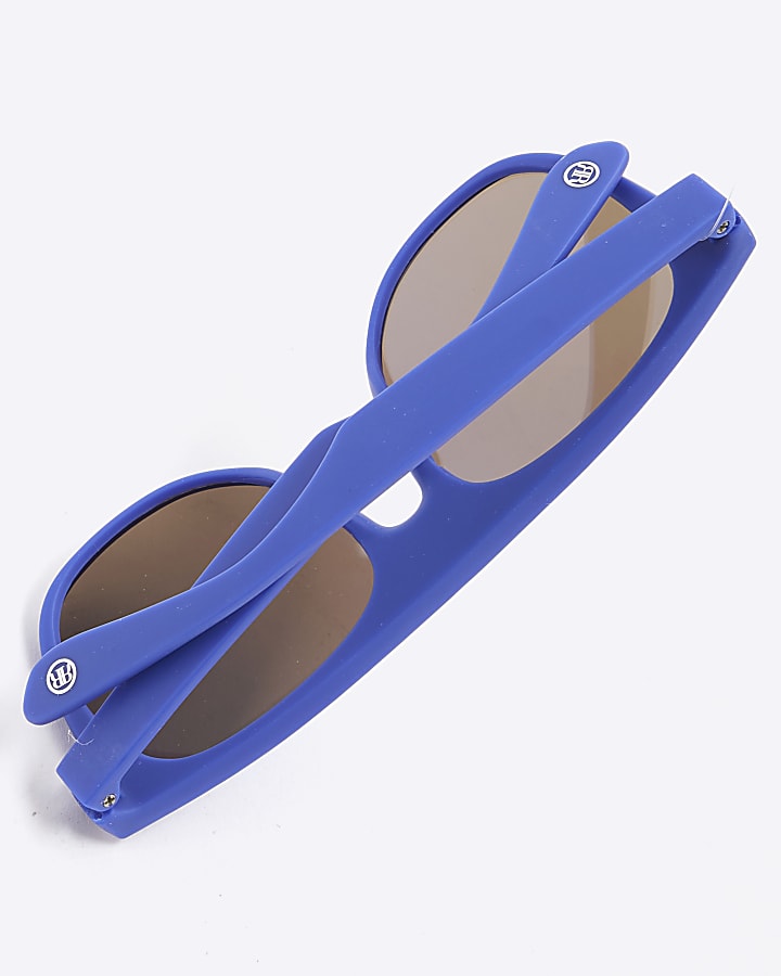 Mini Boys Blue Visor Sunglasses