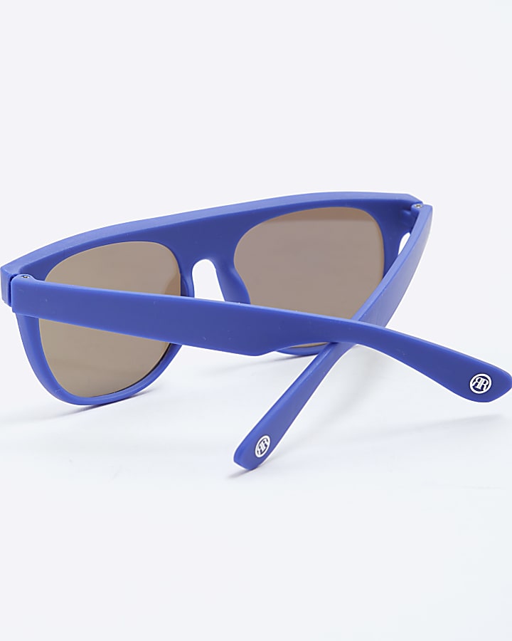 Mini Boys Blue Visor Sunglasses