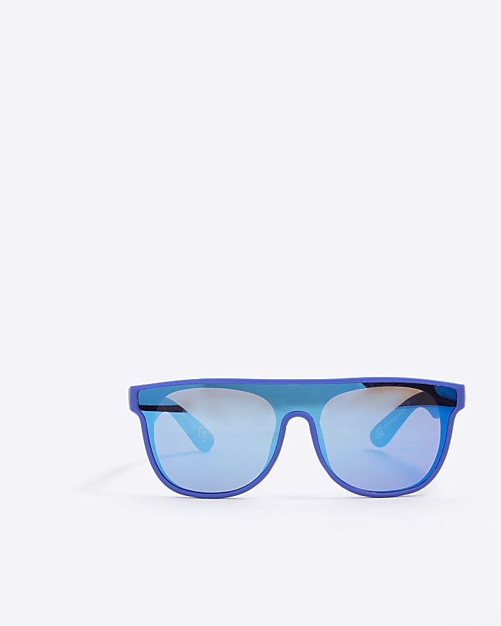 Mini Boys Blue Visor Sunglasses