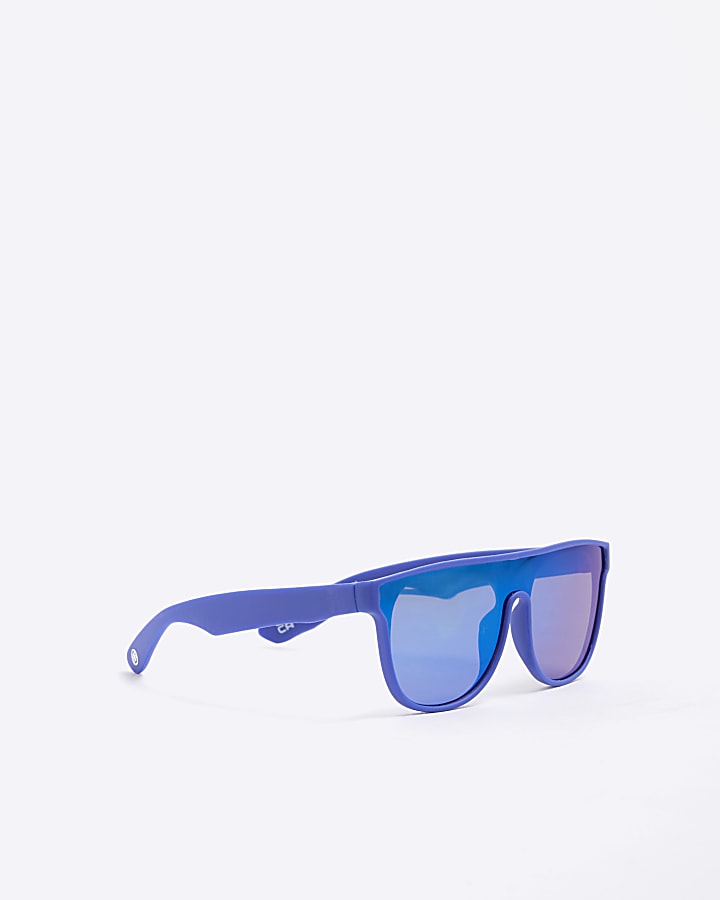 Mini Boys Blue Visor Sunglasses