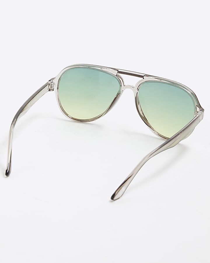 Boys Blue Ombre Aviator Sunglasses