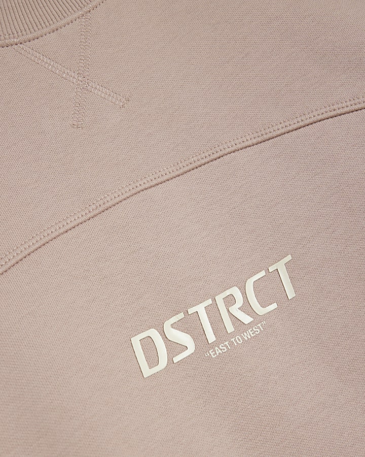 Pink District Sweatshirt Set