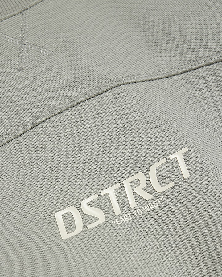 Khaki District Sweatshirt Set