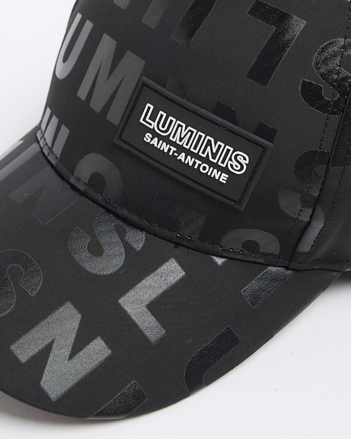 Boys Black Luminis Cap