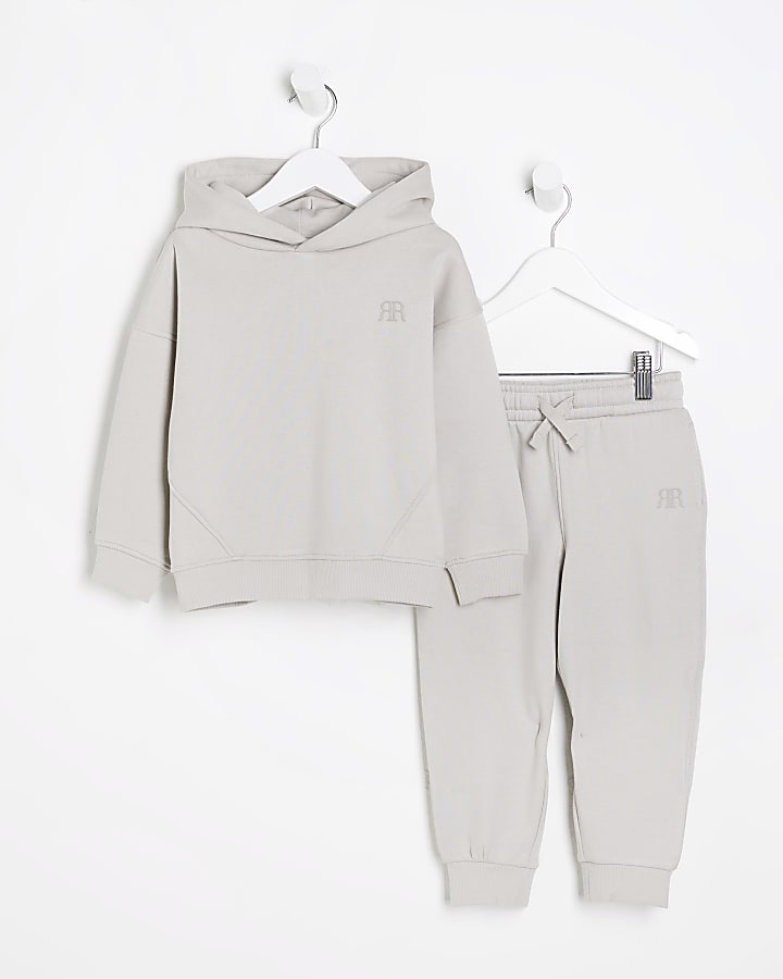 Mini Boys Stone Essential Jogger Set