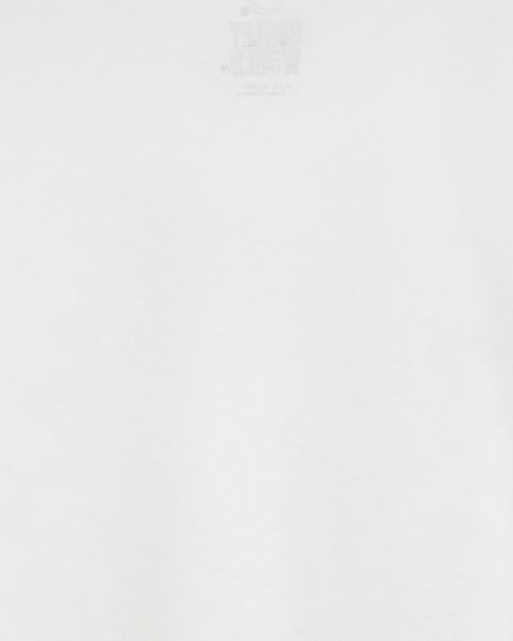 White Smiley Face T-Shirt