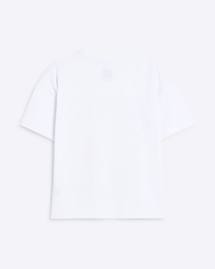 White Smiley Face T-Shirt