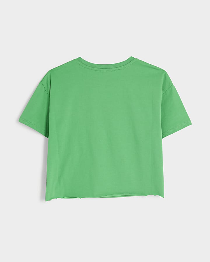 green Olympics graphic t-shirt