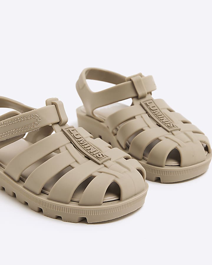 Mini Boys Stone Luminis Jelly Sandals