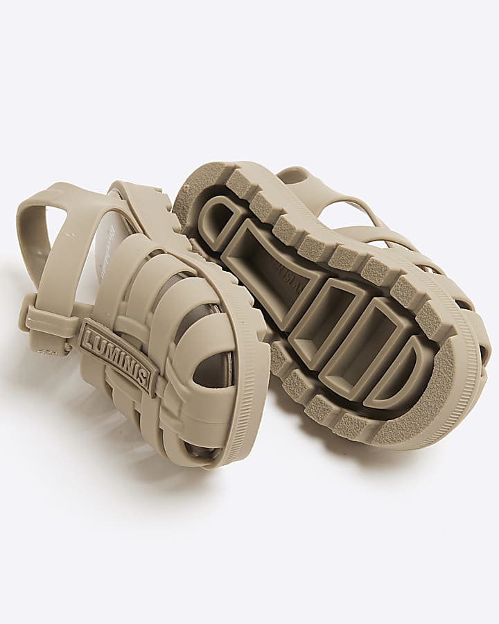 Mini Boys Stone Luminis Jelly Sandals