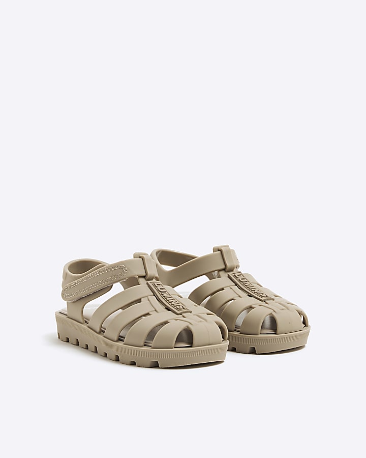 Mini Boys Stone Luminis Jelly Sandals