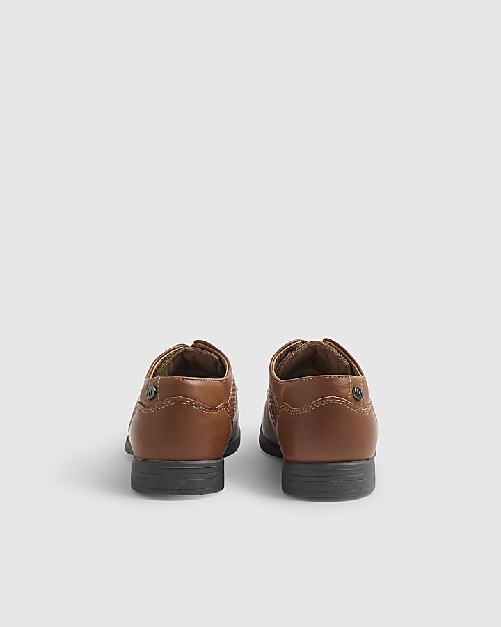 Boys Brown Pointed Shoe