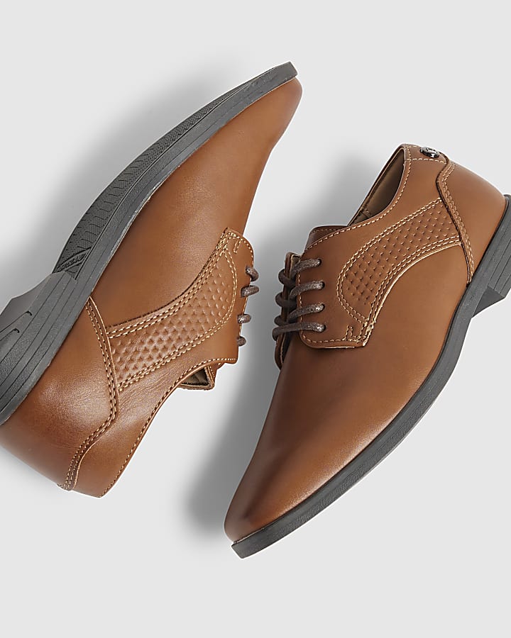 Boys Brown Pointed Shoe