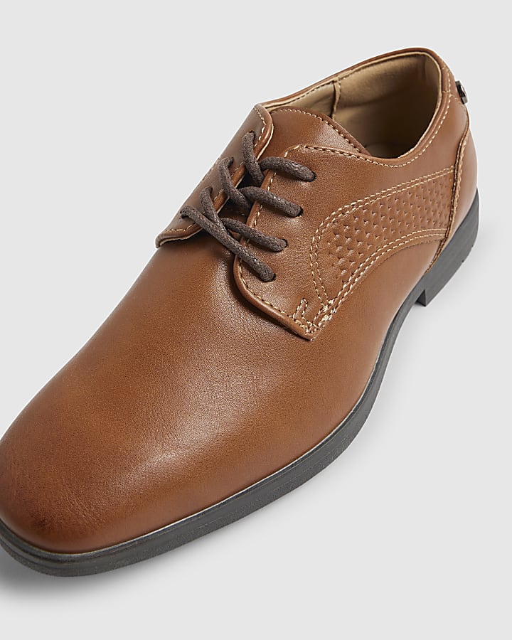 Boys Brown Pointed Shoe