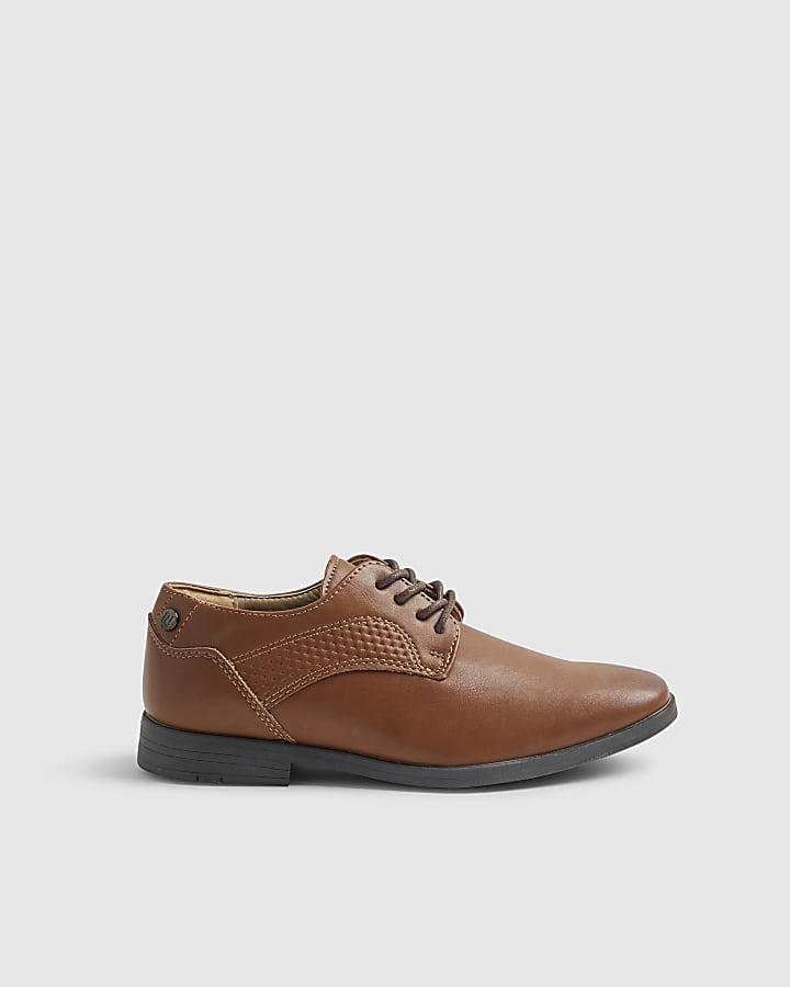 Boys Brown Pointed Shoe