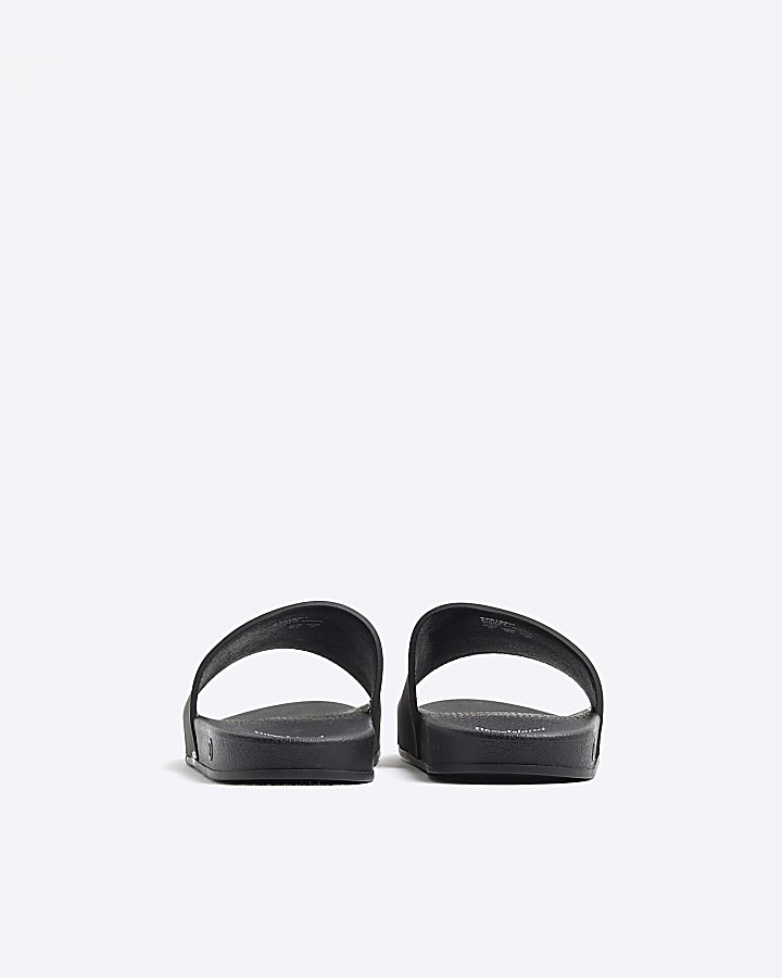 Boys Black Luminis Sliders