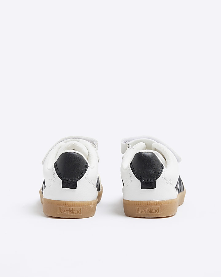 Mini Unisex White Monogram Shoes