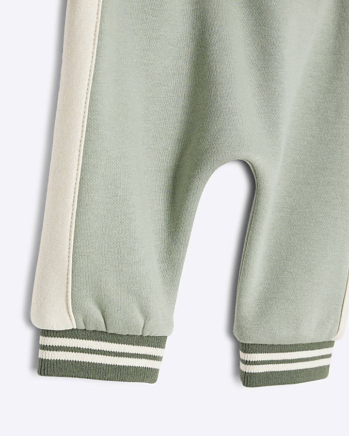 Baby Boys Khaki Awesome Sweatshirt Set