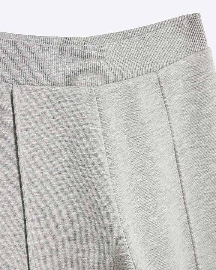 Girls Grey Sweatshirt Jogger Set