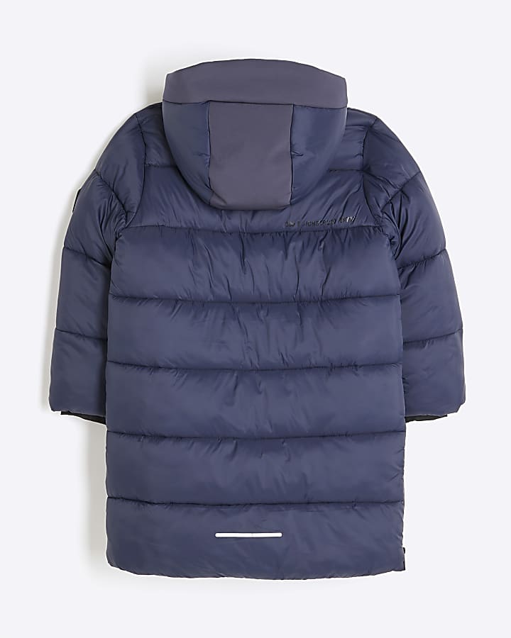 Boys Navy Puffer Jacket