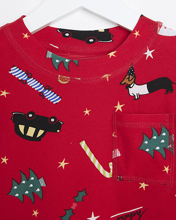 Mini Kids Family Christmas Pyjama set
