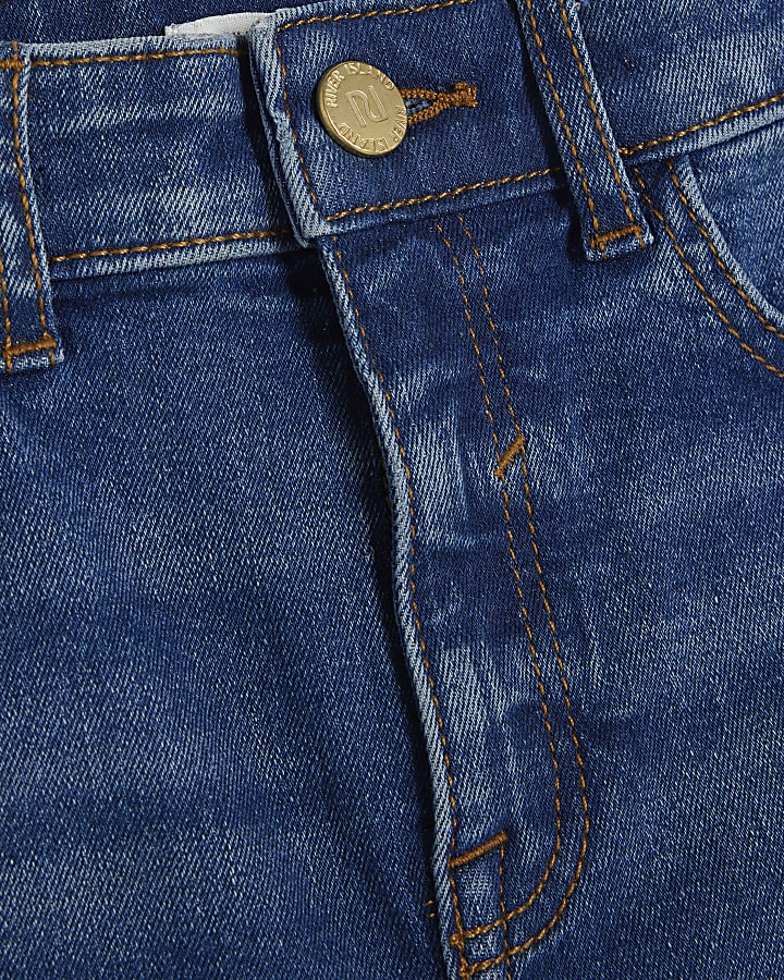 Girls Blue Flared Jeans
