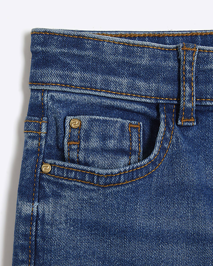Girls Blue Flared Jeans
