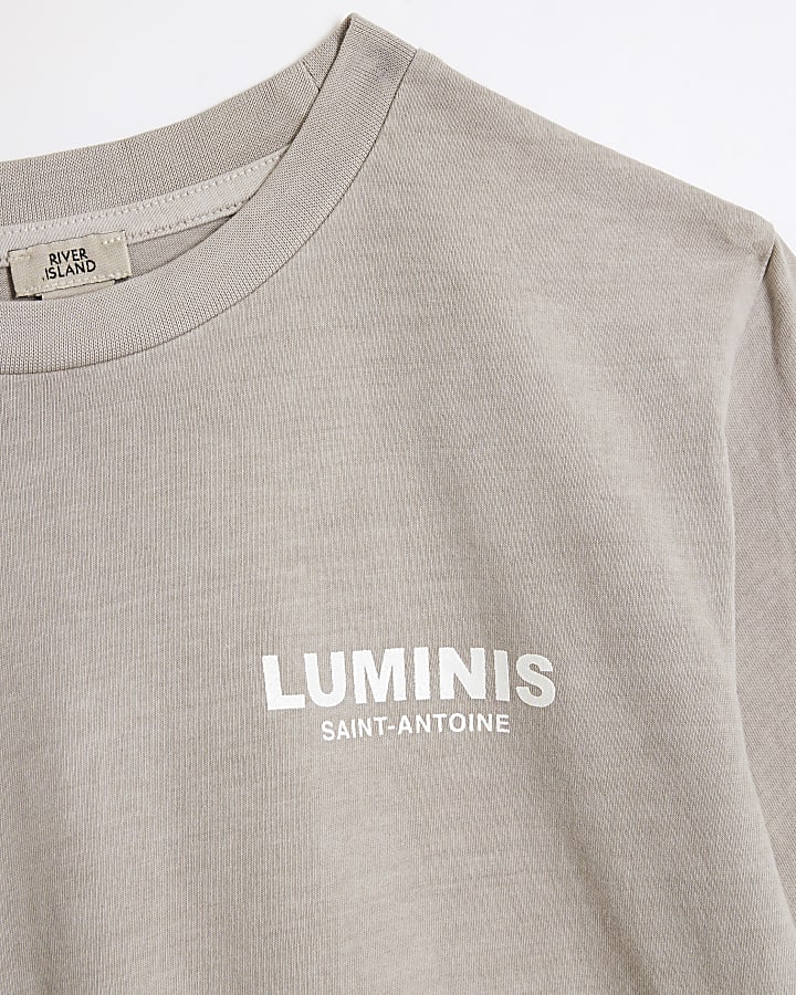 Stone Luminis graphic t-shirt