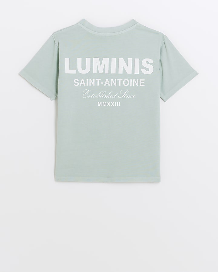 Green Luminis graphic t-shirt