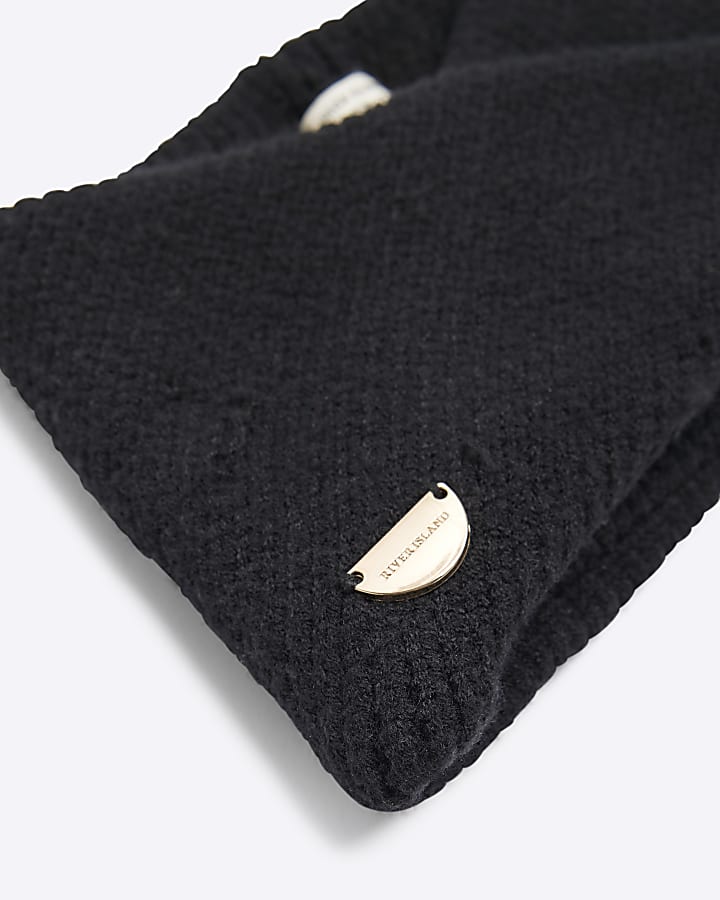 Mini Girls Black Snood