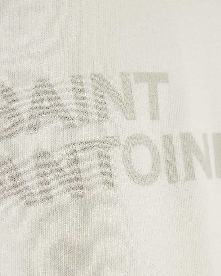 Boys White Saint Antoine T-Shirt