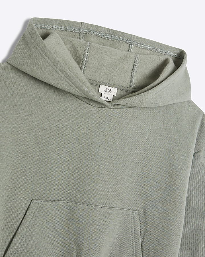 Girls khaki RI hoodie and joggers set