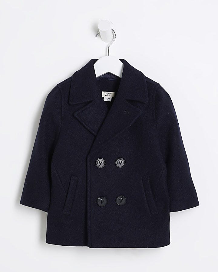 Boys black peacoat on sale