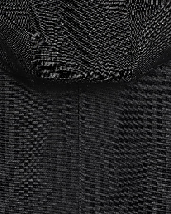 Mini boys black parka jacket