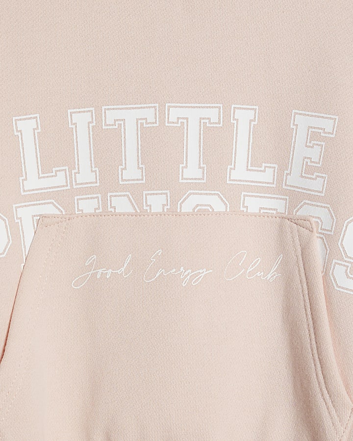 Mini Girls Pink Little Princess Sweat Set