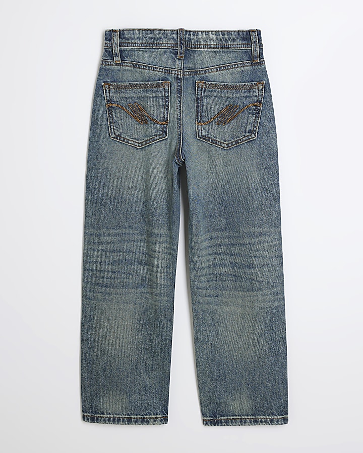 Boys Denim Straight Jeans