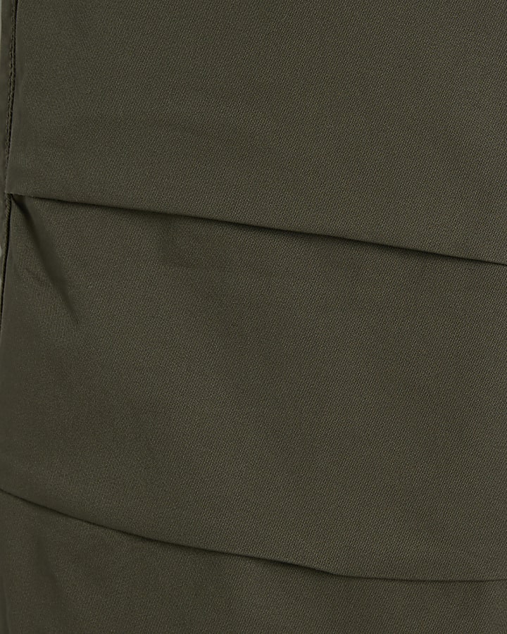 Boys Khaki Cargo Trousers