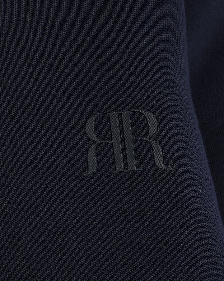 Boys navy RI hoodie