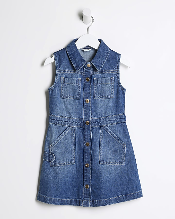 Old navy girls denim dress online