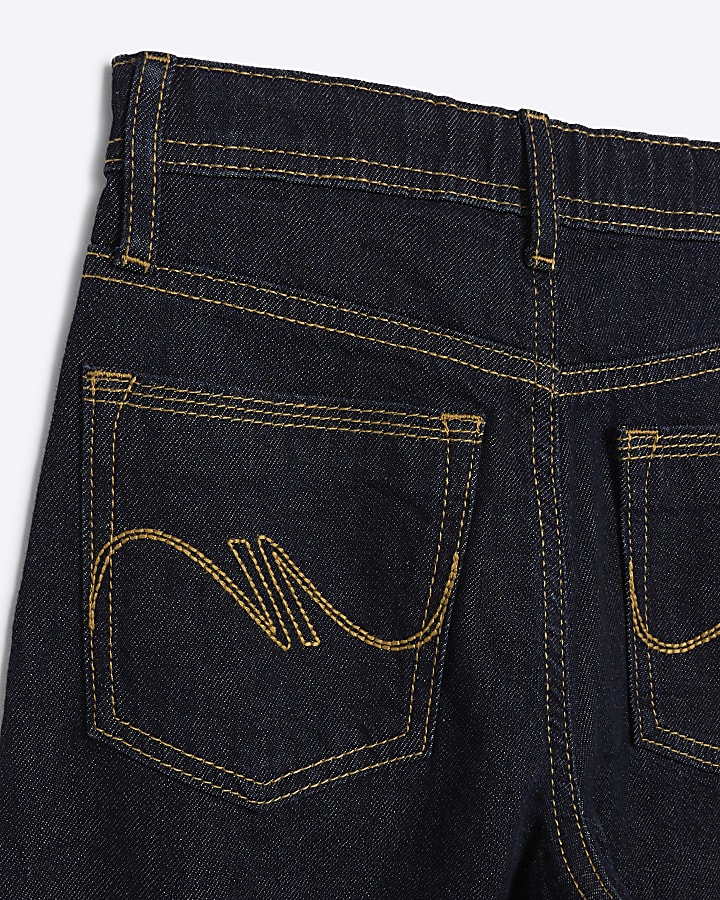 Boys Blue Straight Leg Jeans