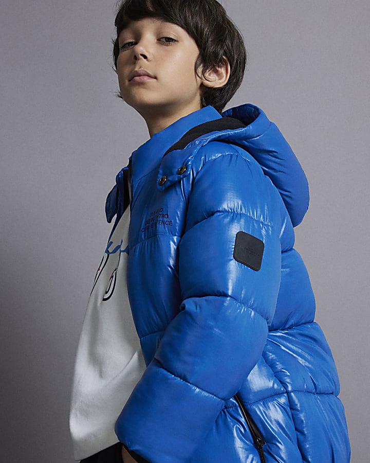 Blue Boys puffer jacket