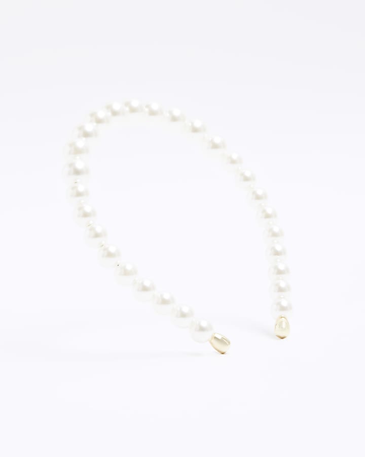 White Pearl Headband