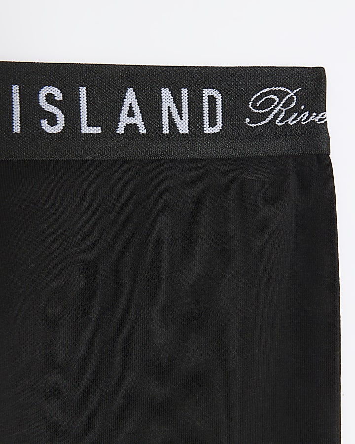 Girls black RI leggings