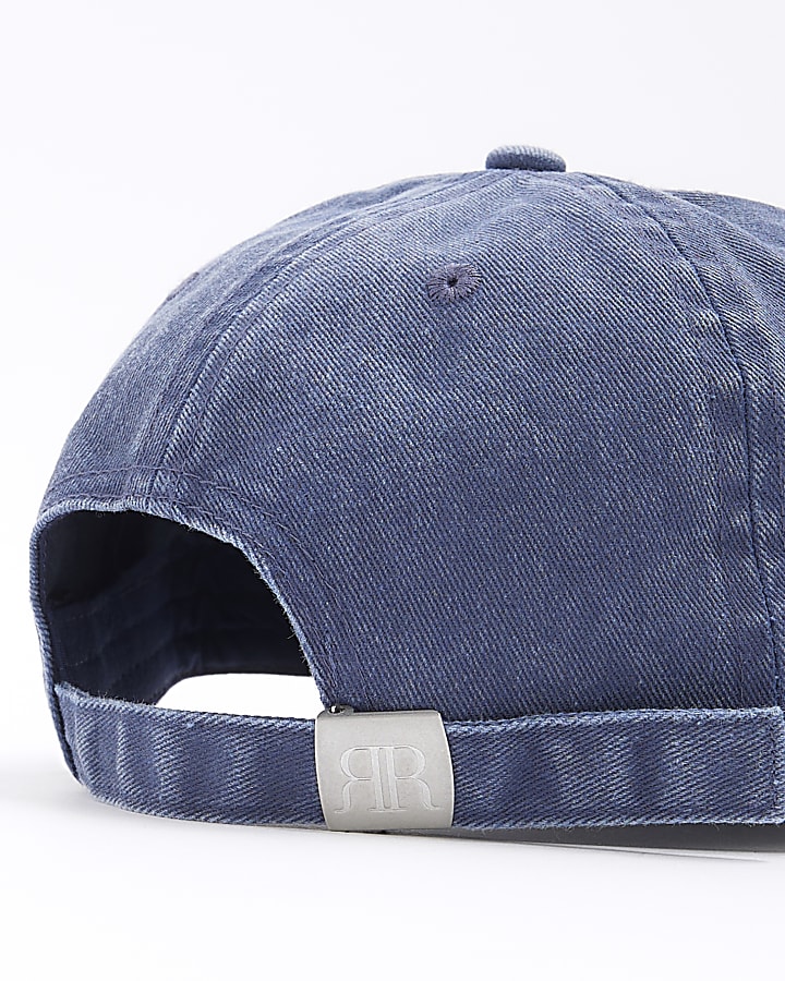 Boys navy brooklyn washed cap