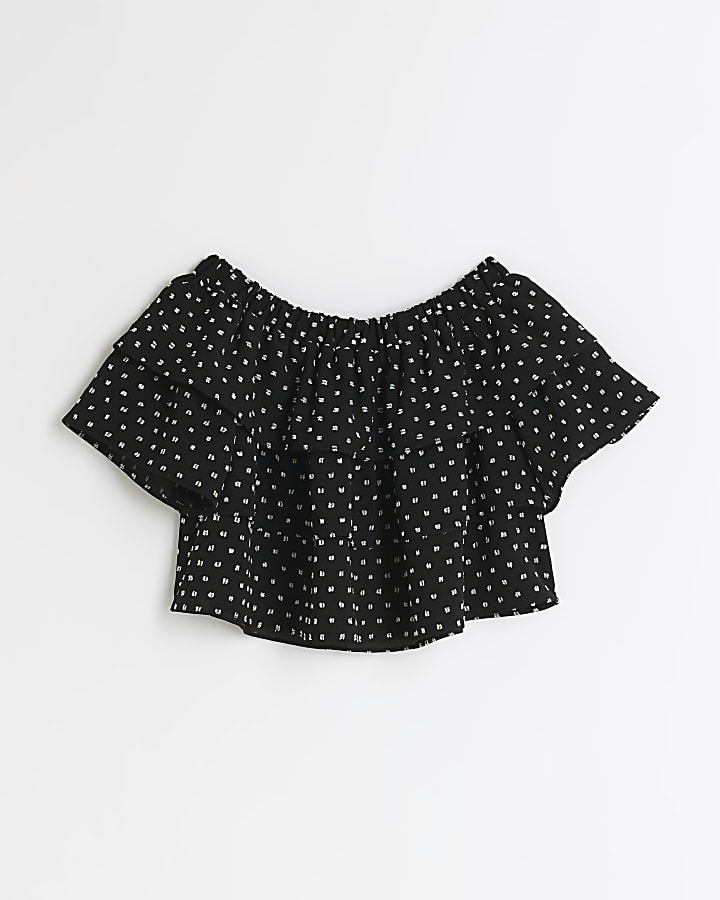 Girls bardot top sale